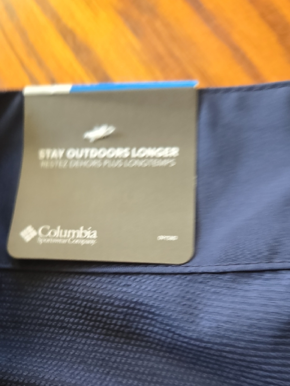 NWT Columbia Women's Blue Stretch Omni-Shield Capri, Size 12 - Picture 5 of 7